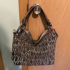 Beautiful blingy shoulder bag never used